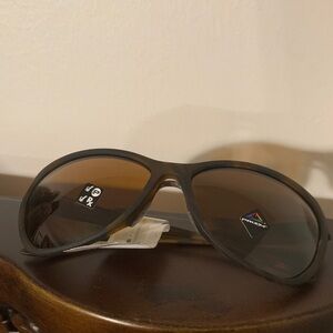 Oakley Black and Brown Sunglasses